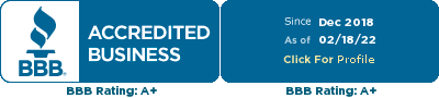 Better Business Bureau Accredited Business seal