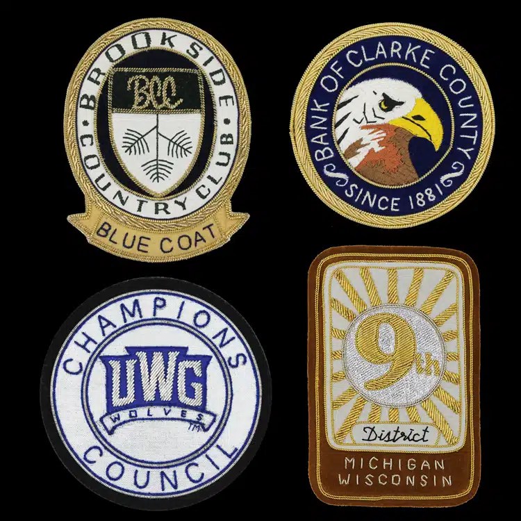 Custom patches made by Patchworks USA
